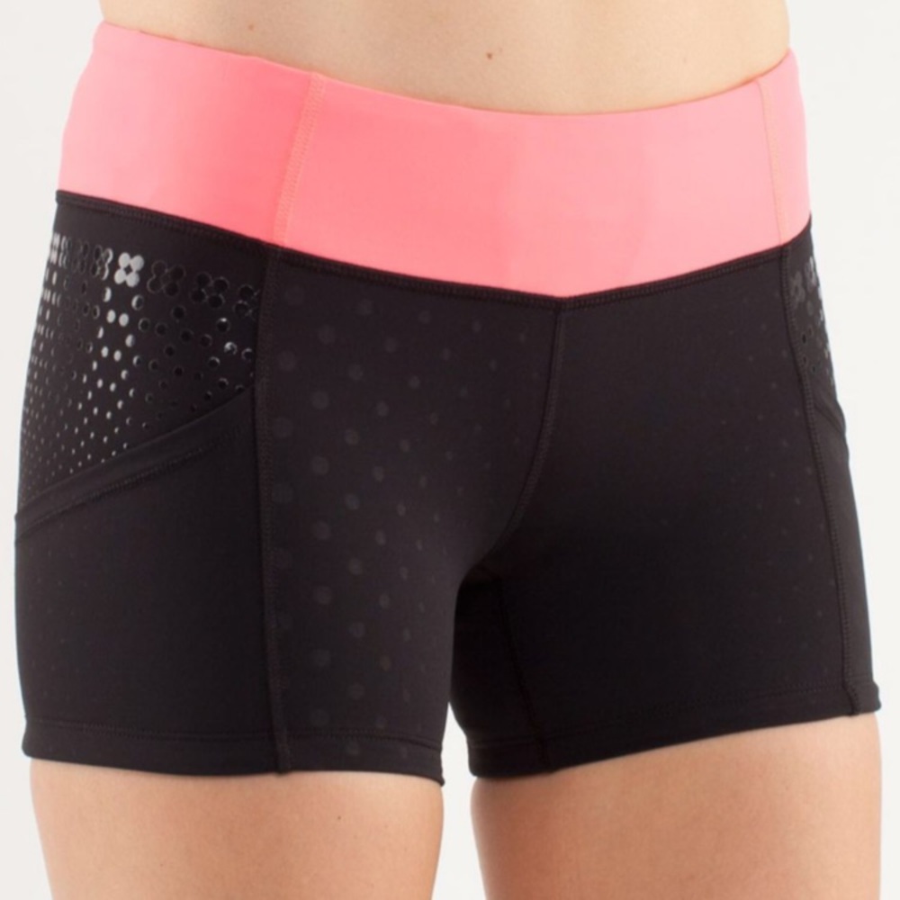 Lululemon run shorty short!